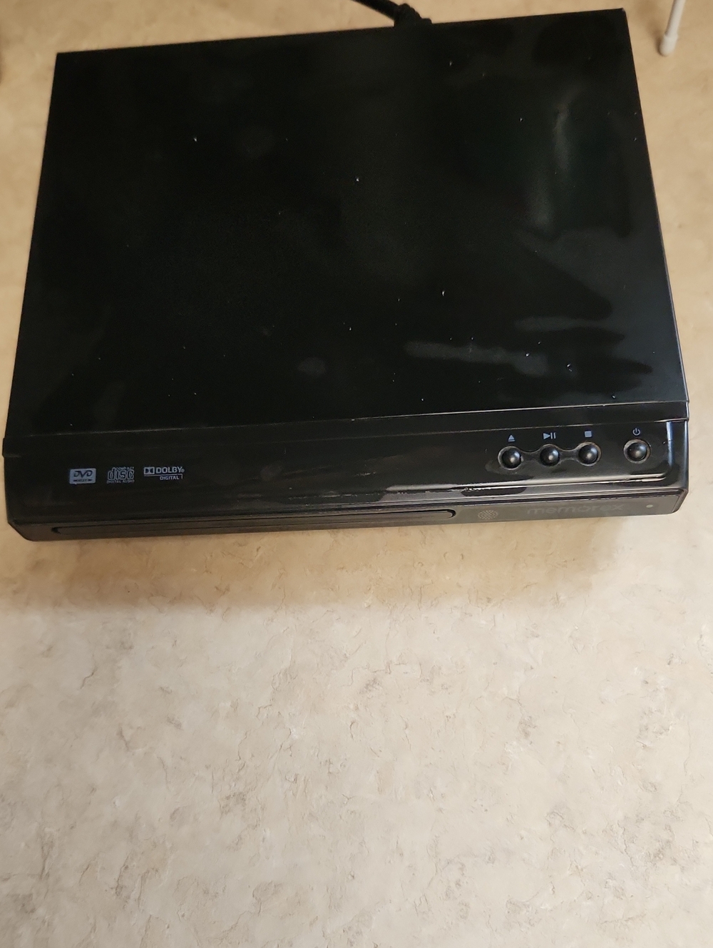 Model MVD29166BLK Black DVD Player - Compact Video Player